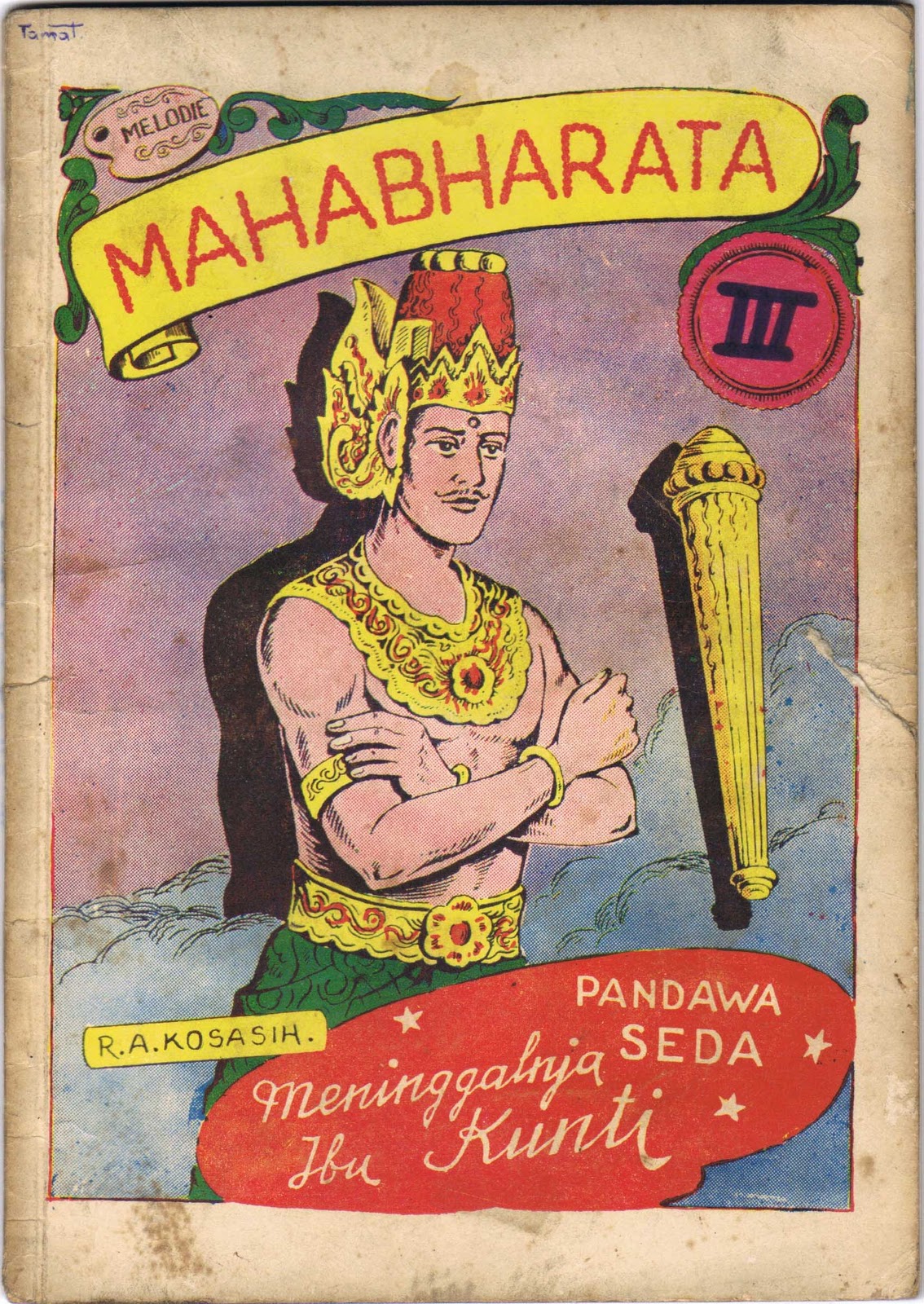 Jual Komik Lama Indonesia: Mahabharata Pandawa Seda