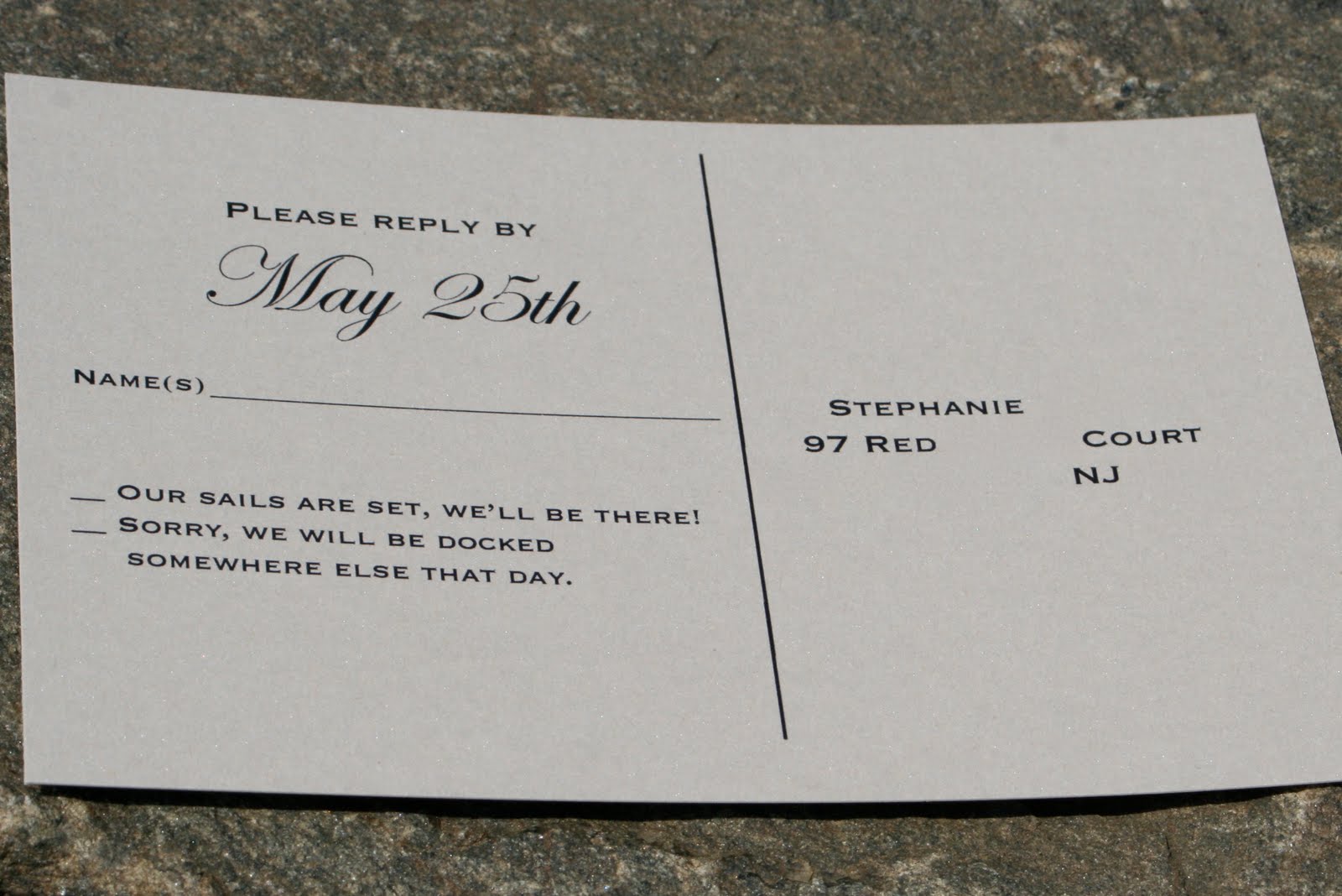 Kreative Event Services: The Heidi Squared 3-layer Invitation with