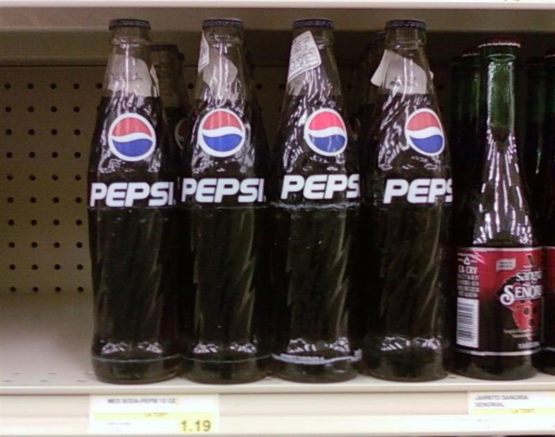 Melmika Pepsi in Glass Bottles