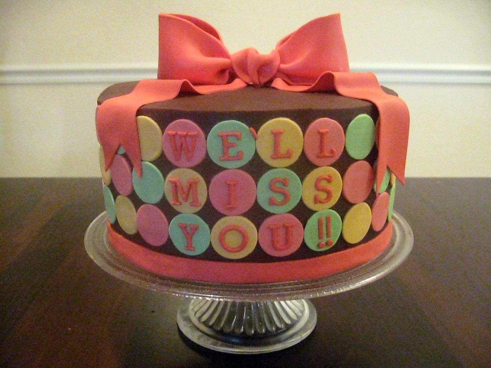 Stuff By Stace: Farewell Cake