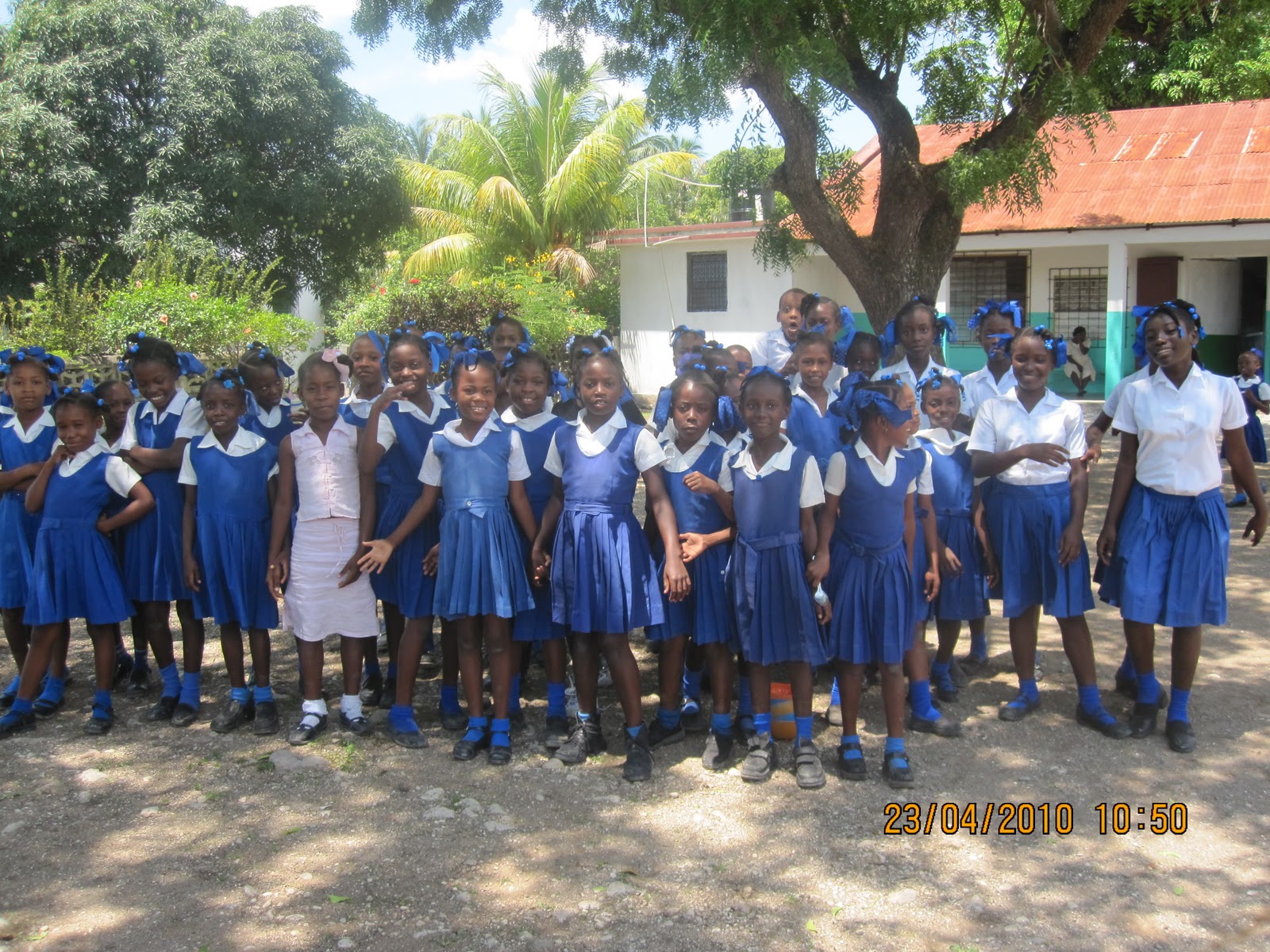 Vivre en Haïti au quotidien L'école SteJeannedeChantal, Chantal