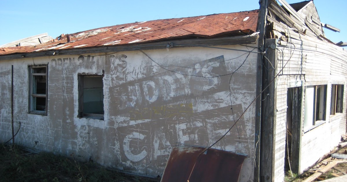 Ome Kobus Roadtrip USA Ghost town along route 66 Texas Panhandle