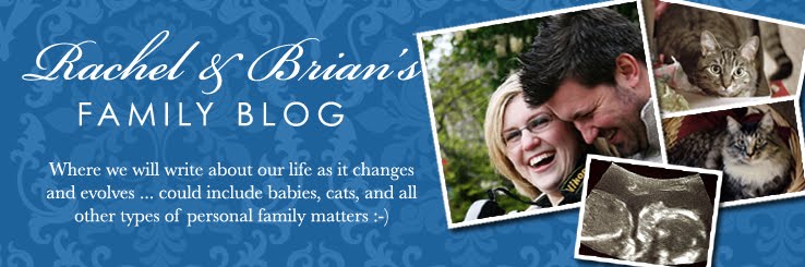 Rachel & Brian's Family Blog
