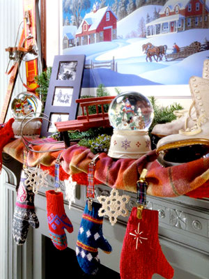 Hadley's Design World: Christmas Mantels