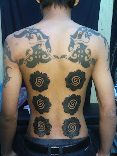 Download Modern Borneo Tattoo Design Gif