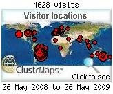 Clustr Maps 2008-2009