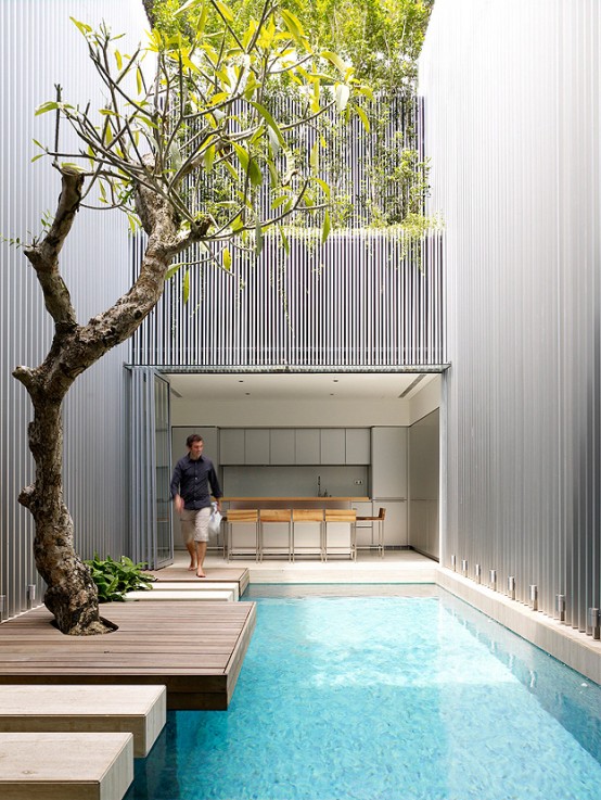 modern minimalist house design 3 ไอเดียแต่งบ้านเรียบง่ายแต่ดูทันสมัยจากสิงคโปร์