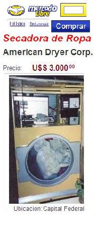 Vendo Secadora de Ropa