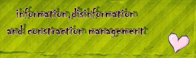 information,disinformation and construction management