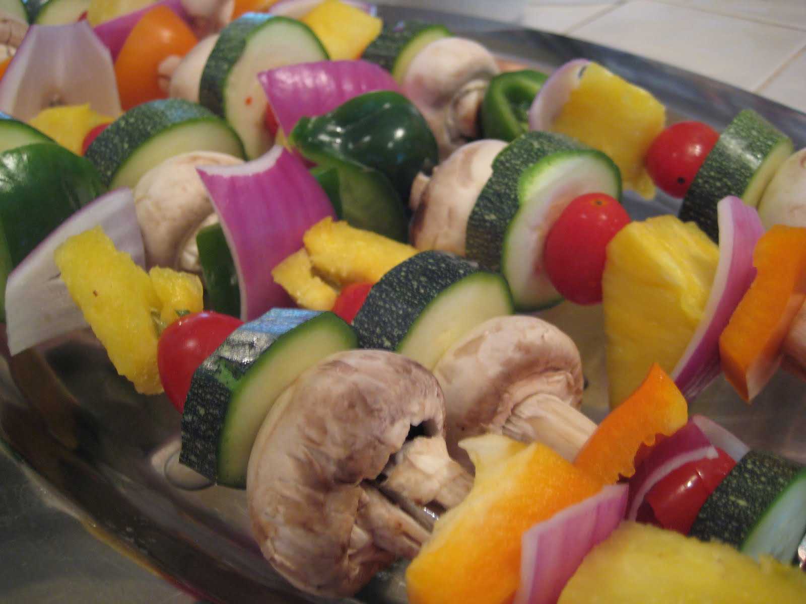 Gluten Free Cooking Is Easy Veggie Kabobs