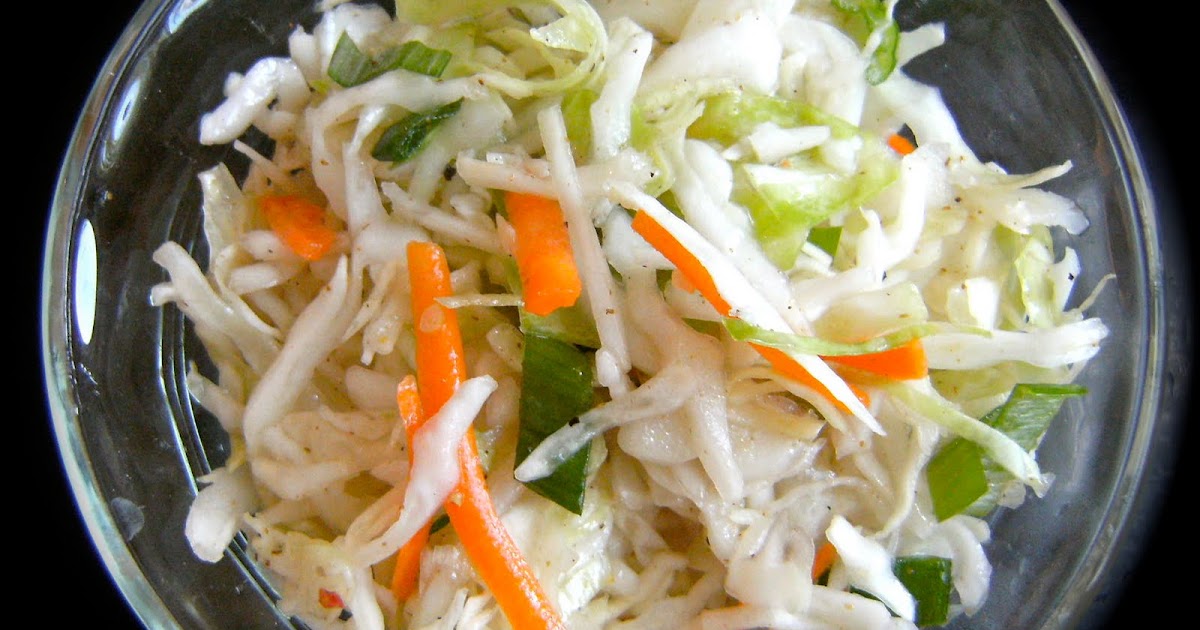 My Retro Kitchen Oil and Vinegar Slaw