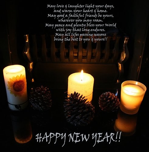 New Year Cards: New Year Blessings