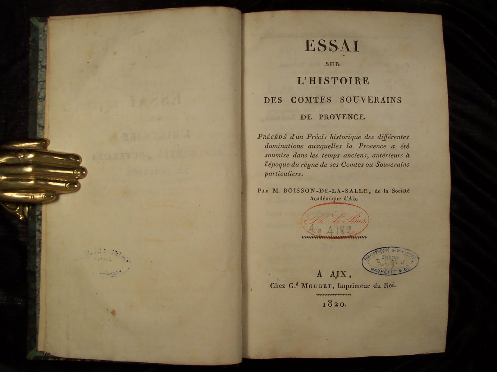 Librairie ancienne et autres trésors... Histoire des Comtes de
