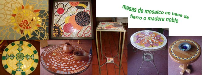 Mesas de mosaico