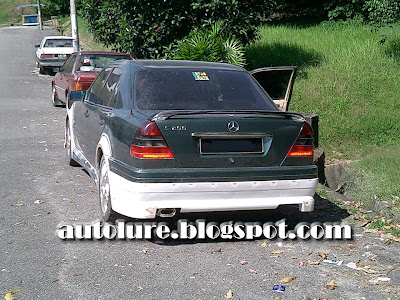  post to view the result of this bodykit modification on Mercedes C200
