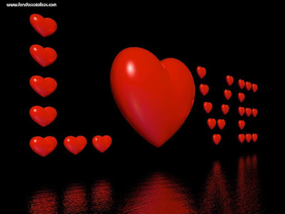 wallpaper de amor. Love wallpapers red hearth