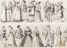 vestimenta del siglo XVI