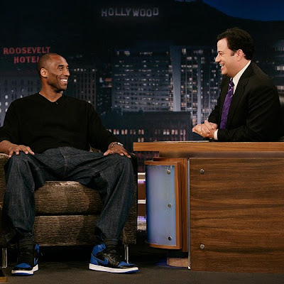 Kobe Bryant Shoes  Kids on Kobe Bryant On Jimmy Kimmel
