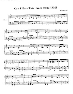 horsegirl15 sheet music and notes can i have this dance notes and can i have this dance piano sheet music