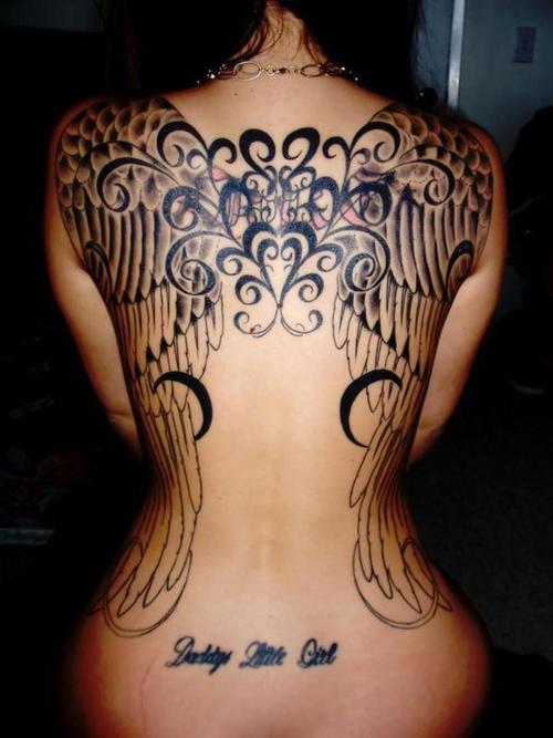 Angel wings tattoo designs are another popular category to pick a tattoo 