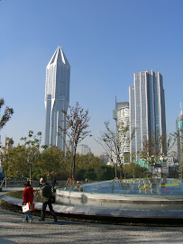 Architecture view from People's Square