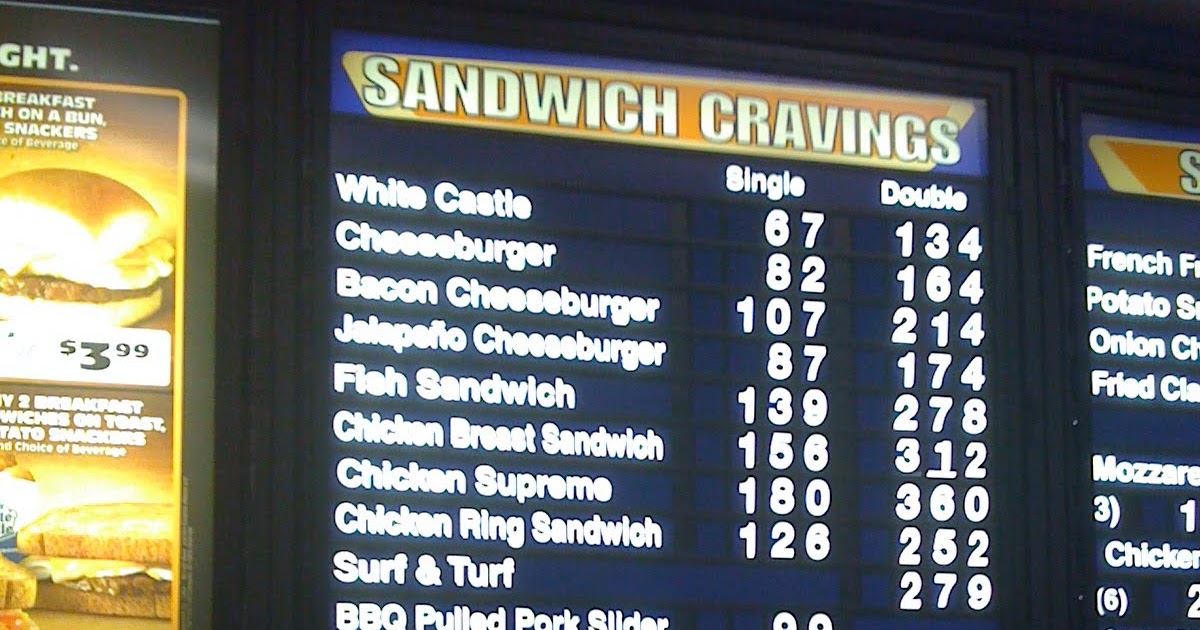 surf and turf white castle