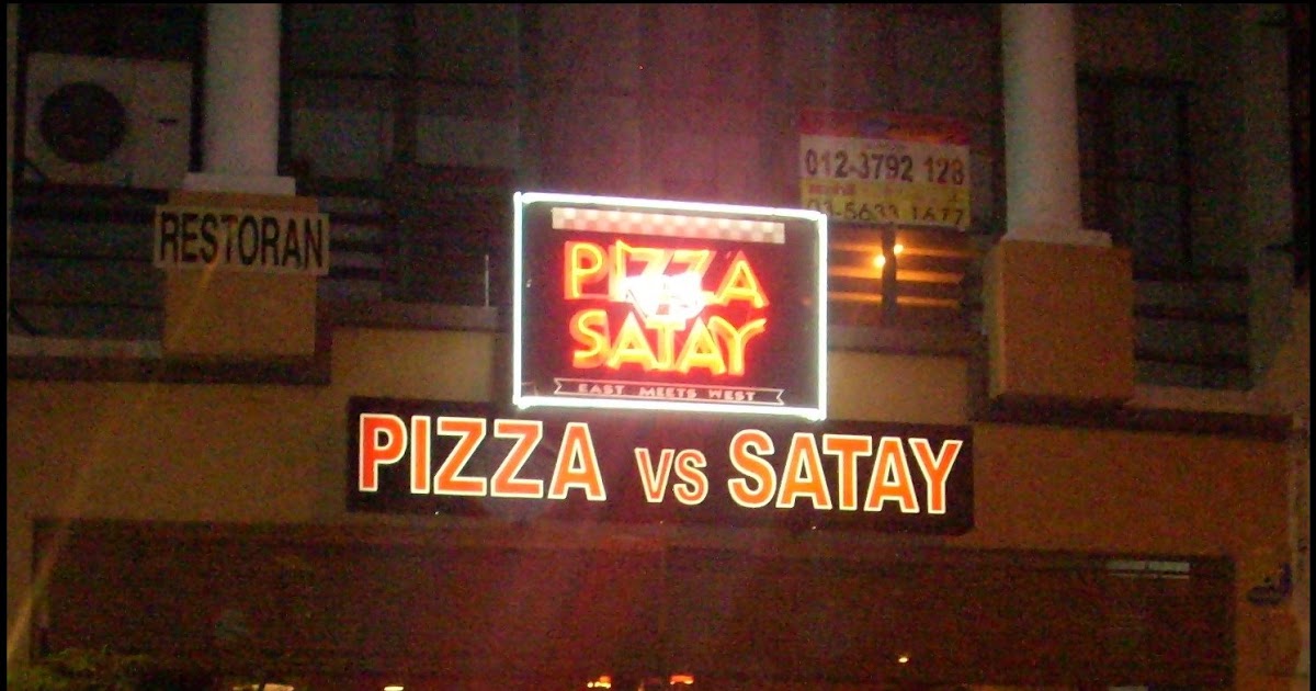 CATATAN DIARY &amp; CORETAN PERJALANAN Pizza vs Satay USJ9