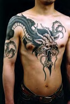 dragon tattoo design. dragon tattoo design,