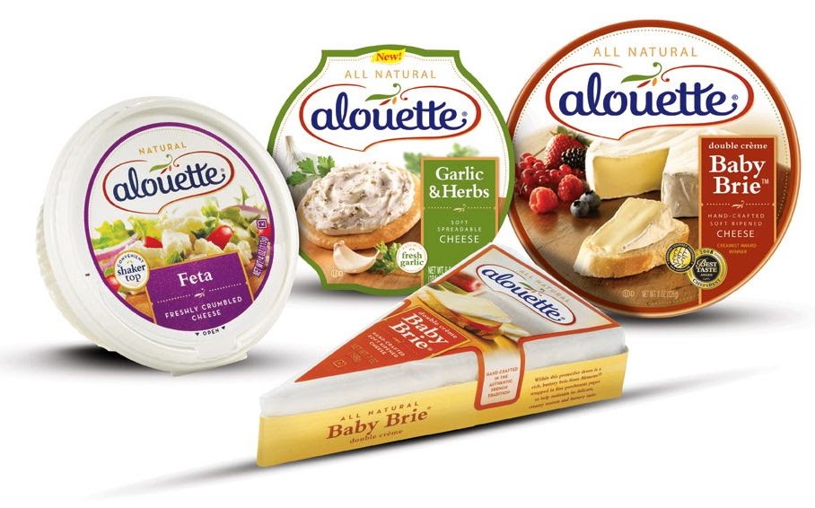 Simply Delightful in 2nd grade Alouette's premium cheese