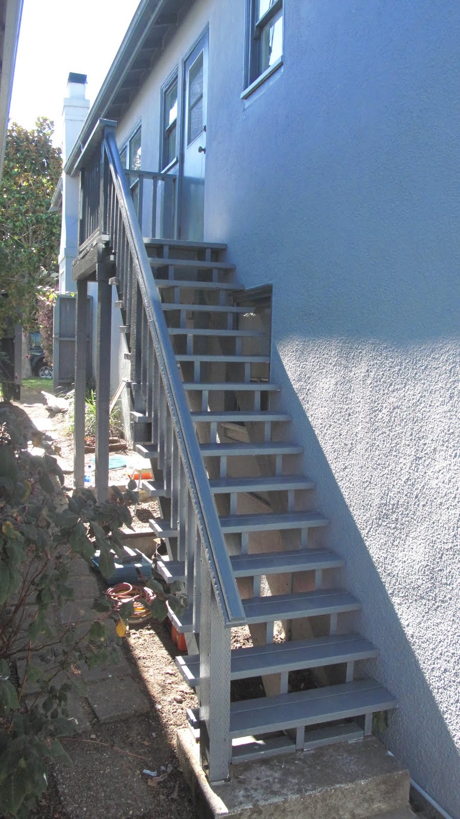 custom carpentry and renovation exterior stairs