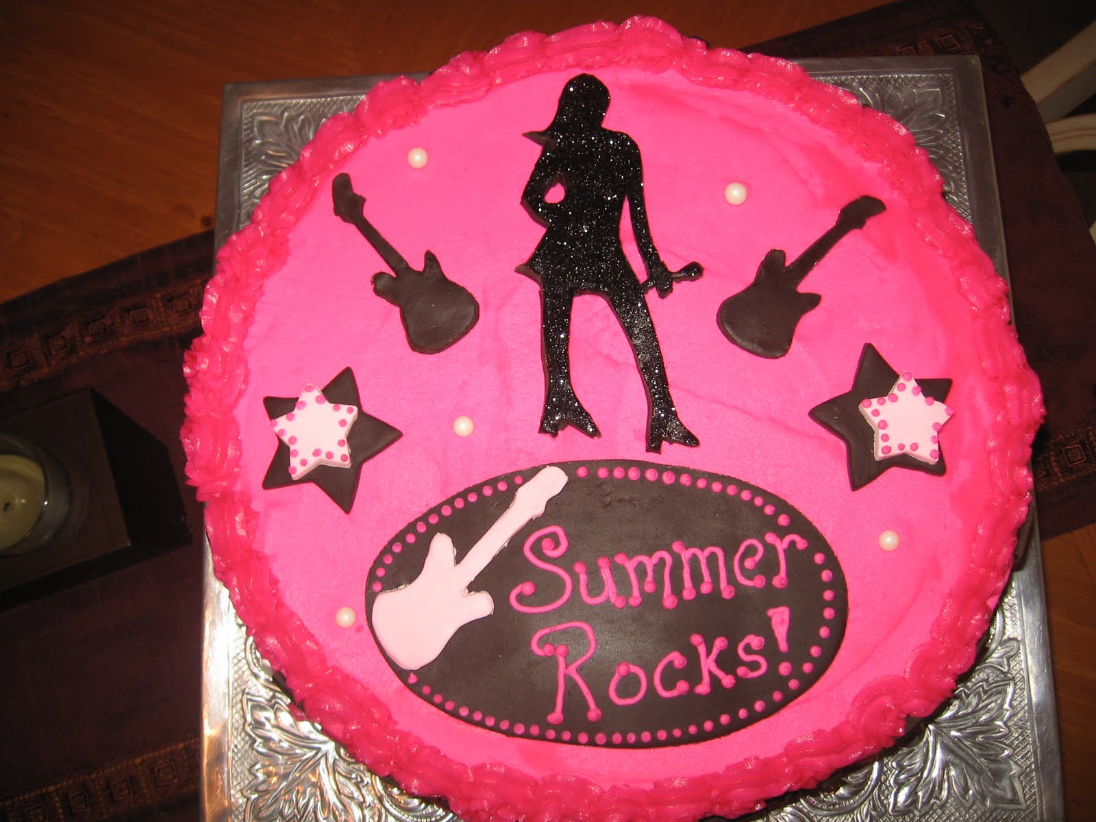 Seven Deadly Sweets Our Cakes Throughout the Years Rocker Girl Cake
