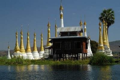 Coolest Monasteries around the world Ngaphechaung+Monastery,+Burma