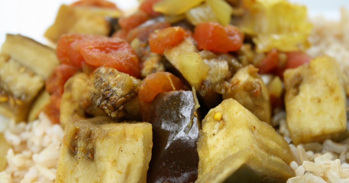 The Sweets Life Crockpot Eggplant Curry