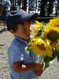 Stopping to smell the flowers