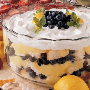 Blueberry Trifle Recipe ~ Chocolate Raspberry Cake