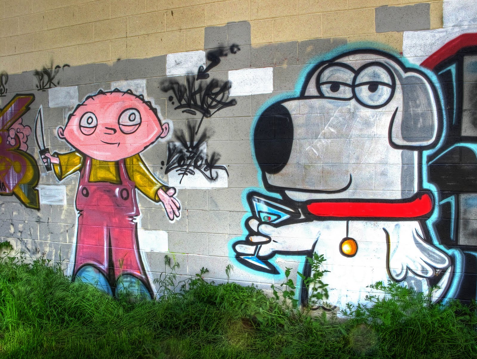 dog graffiti