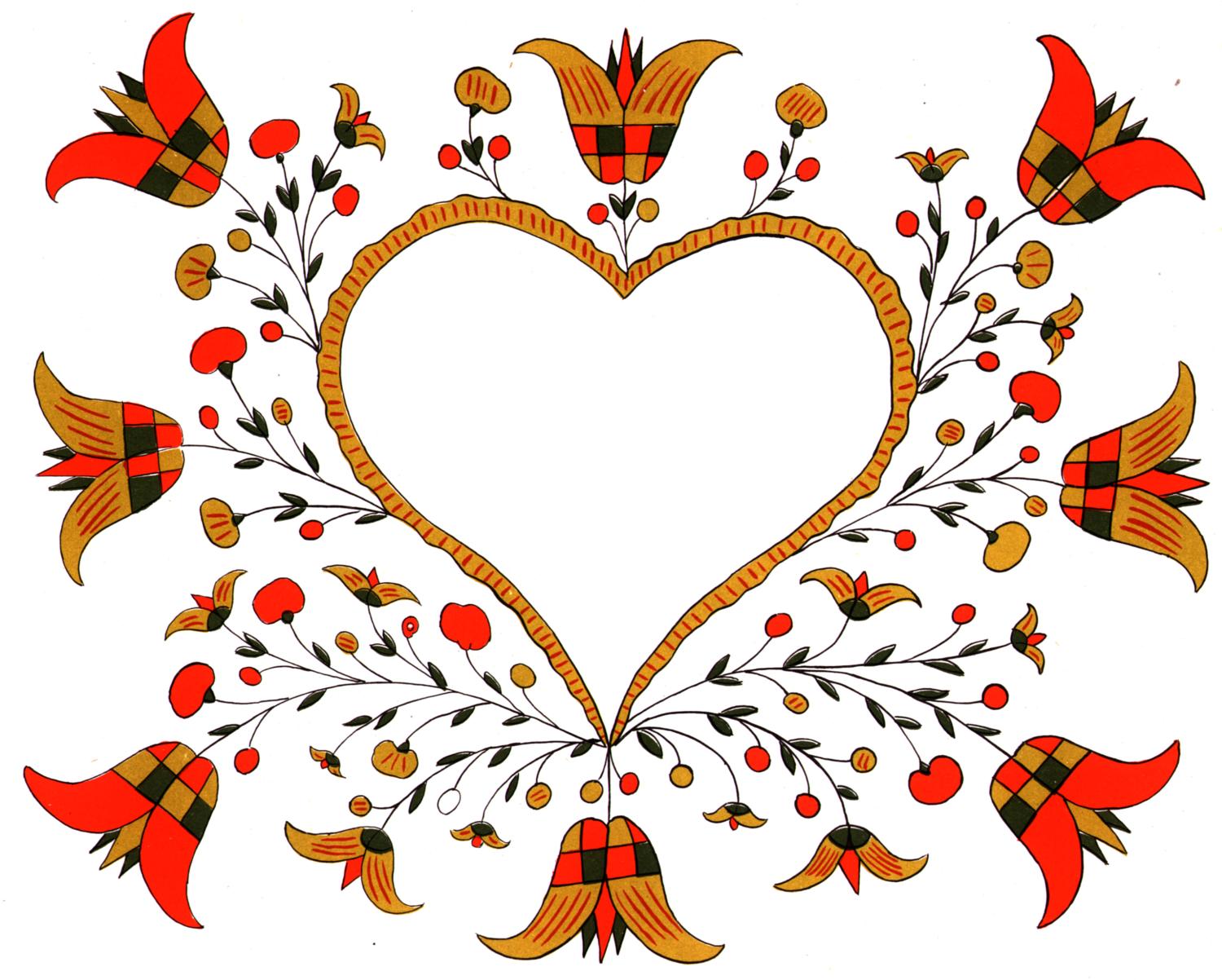 Becky's getting married DUTCH folk art theme