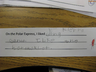 The Alphabet Garden: Polar Express Day!
