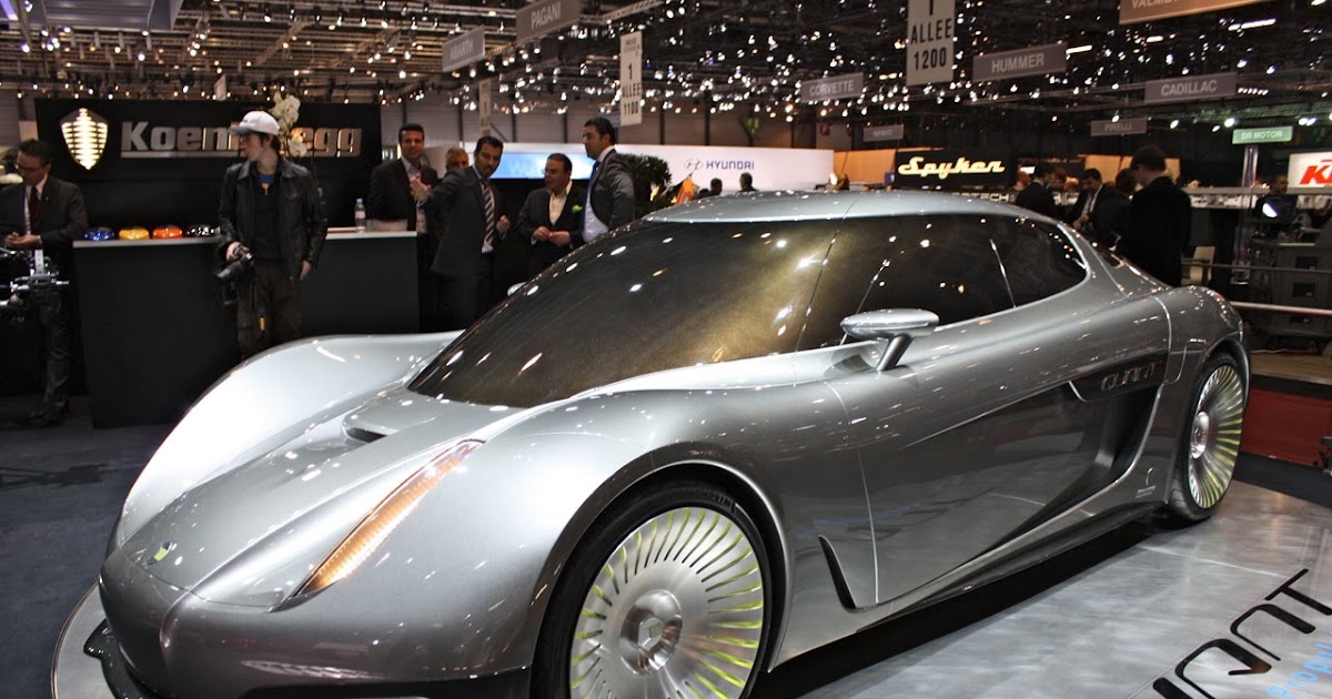Koenigsegg quant Concept салон