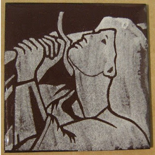 grisaille enamel Joan of Arc