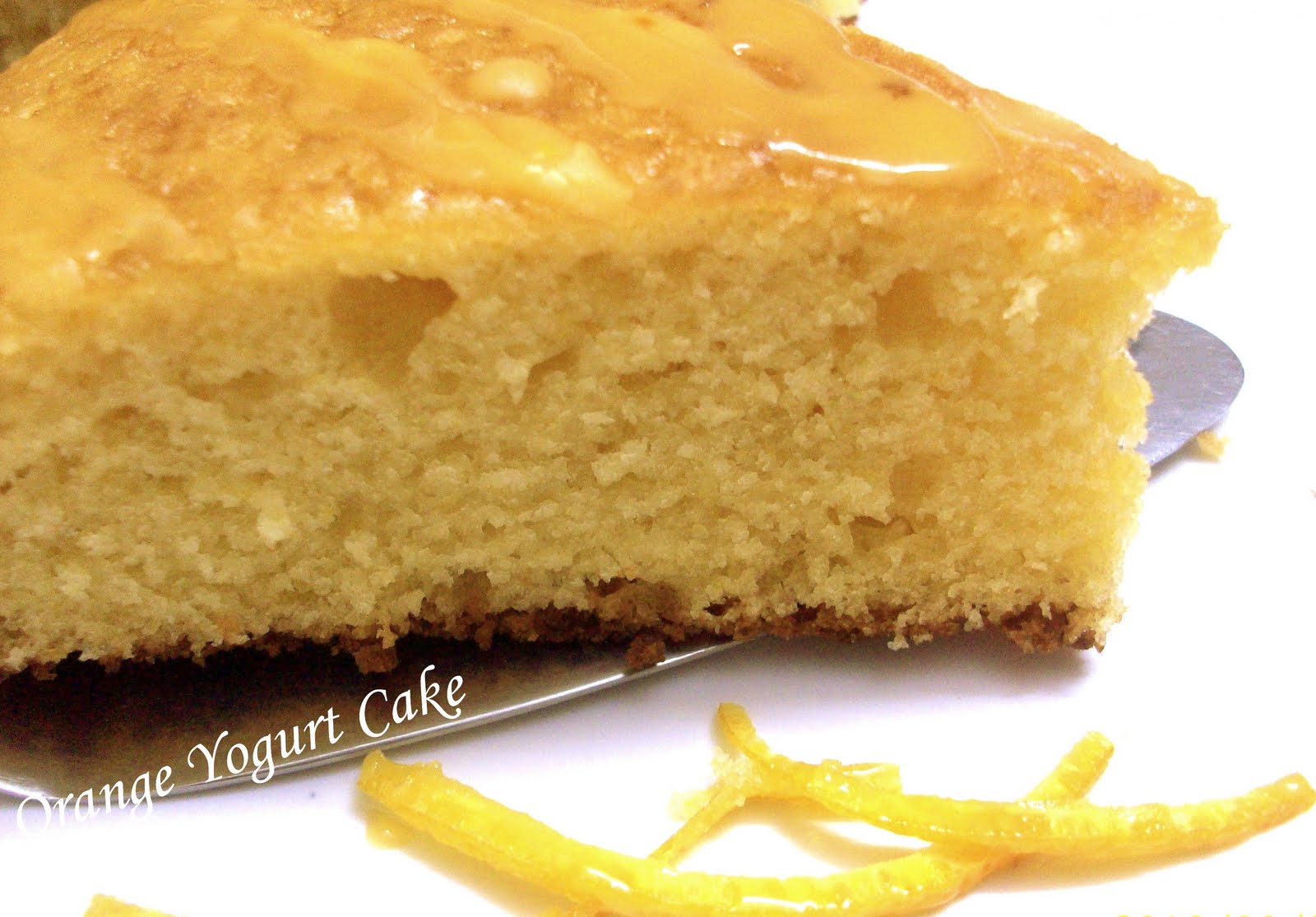 Cakes & More Orange Yogurt Cake Ohsodelicious!!!