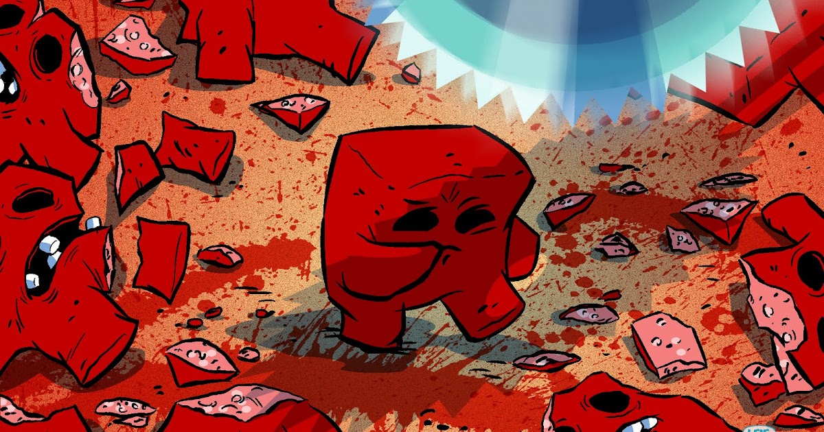 Leifdrawing101 Super Meat Boy Wallpaper for Desktop & iPhone
