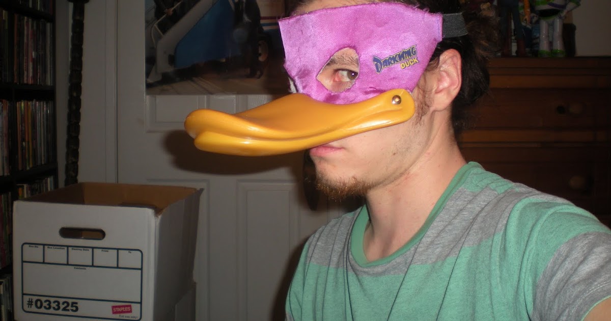 my little underground Article 321 The Darkwing Duck Mask