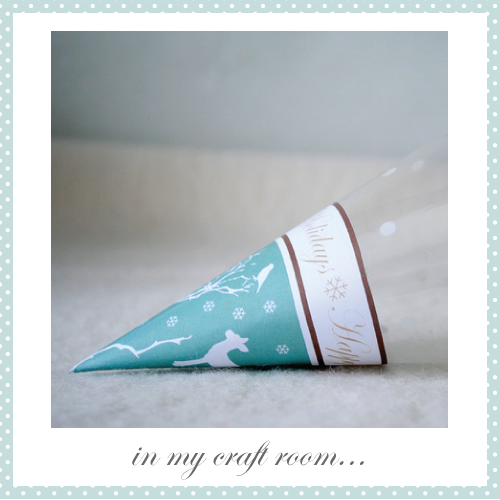 Winter Woodland candy cones by Torie Jayne Winter Woodland candy cones