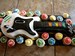 Guitar Hero cake