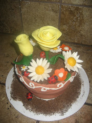 Flower Pot Cake