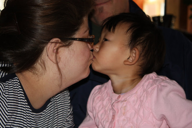 Another kiss from my Ella:  PRICELESS