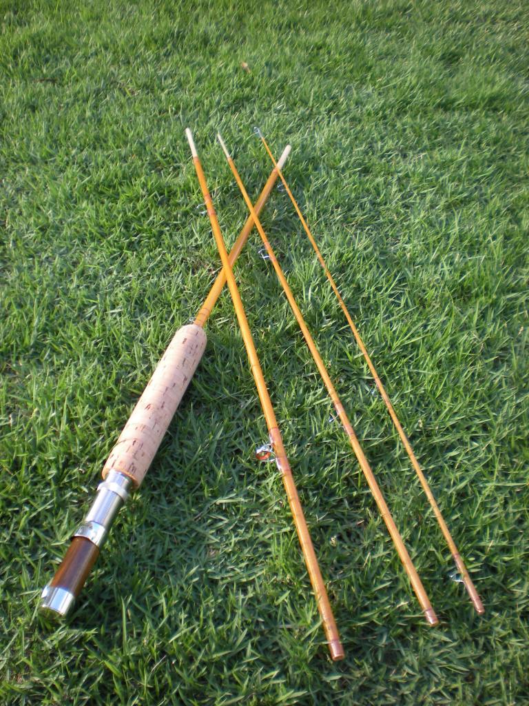 Bamboo fly rod and SuCH.. Fiberglass blank and fly rod project ( Final