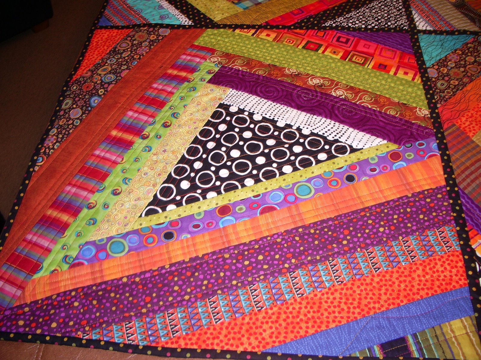 The Quilting Edge My Love Affair with QAYG continued....