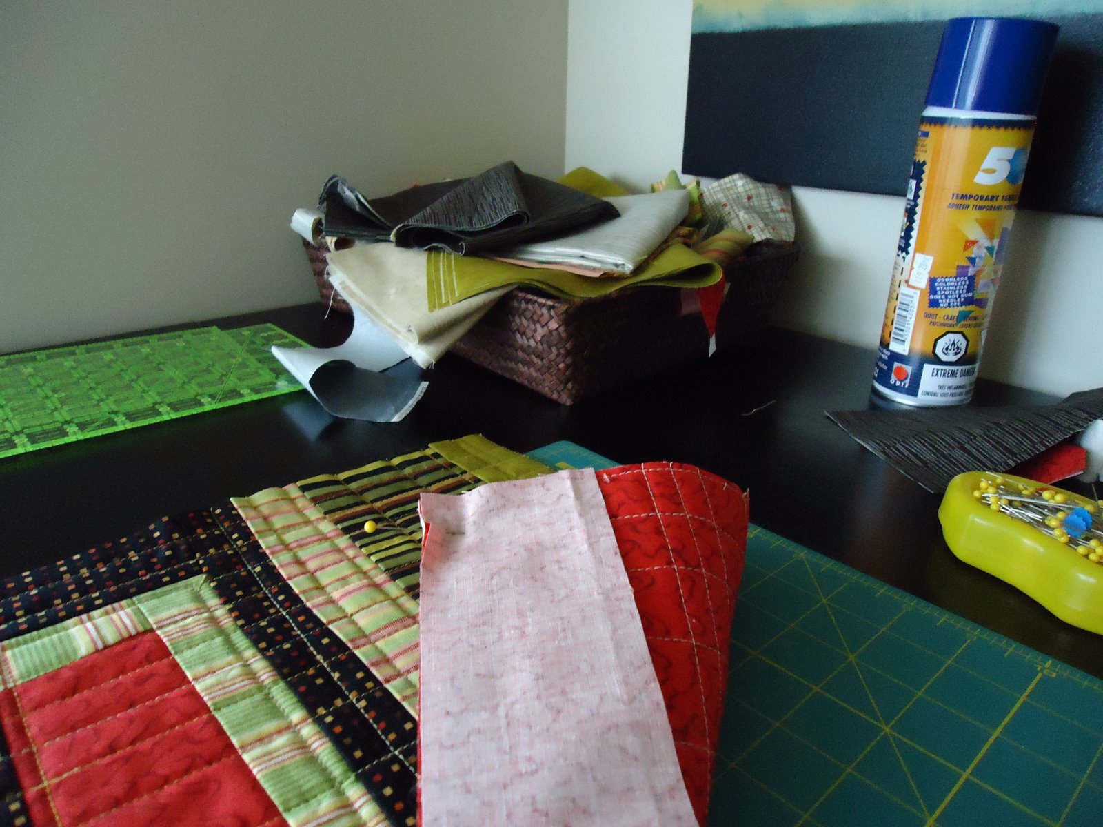 The Quilting Edge Tutorial/QAYG 4/Joining the Blocks